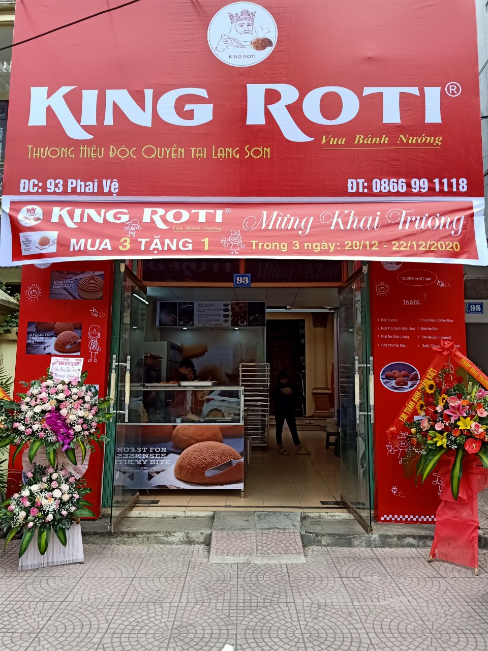 Cửa hàng bánh King Roti Lạng Sơn 3